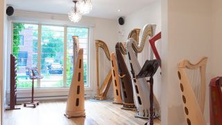 lecons de harpe montreal Maison Glissando
