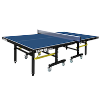 Table de tennis/ping-pong pliable de compétition Swiftflyte Lion 25 avec filet et poteaux, approuvée par l'ITTF