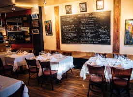 diners romantiques avec vue dans montreal Restaurant Le Bleu Raisin