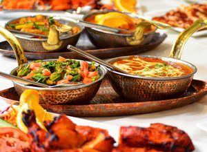 lunch buffet montreal Le Taj