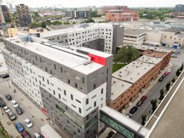 public residences montreal ÉTS Residence Hall Phase 1 and 2