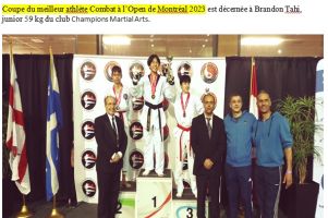 cours de taekwondo a montreal École des champions olympiques de Taekwondo