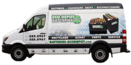 batteries domestiques montreal Eco-Depot Batteries Industrielles