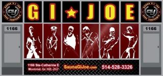 gay saunas montreal G.I. Joe