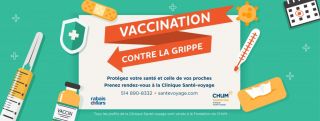 endroits ou se faire vacciner voyage montreal Clinique Santé-voyage de la Fondation du CHUM
