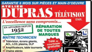 les magasins achetent des televiseurs montreal Réparation TV Dupras Télévision